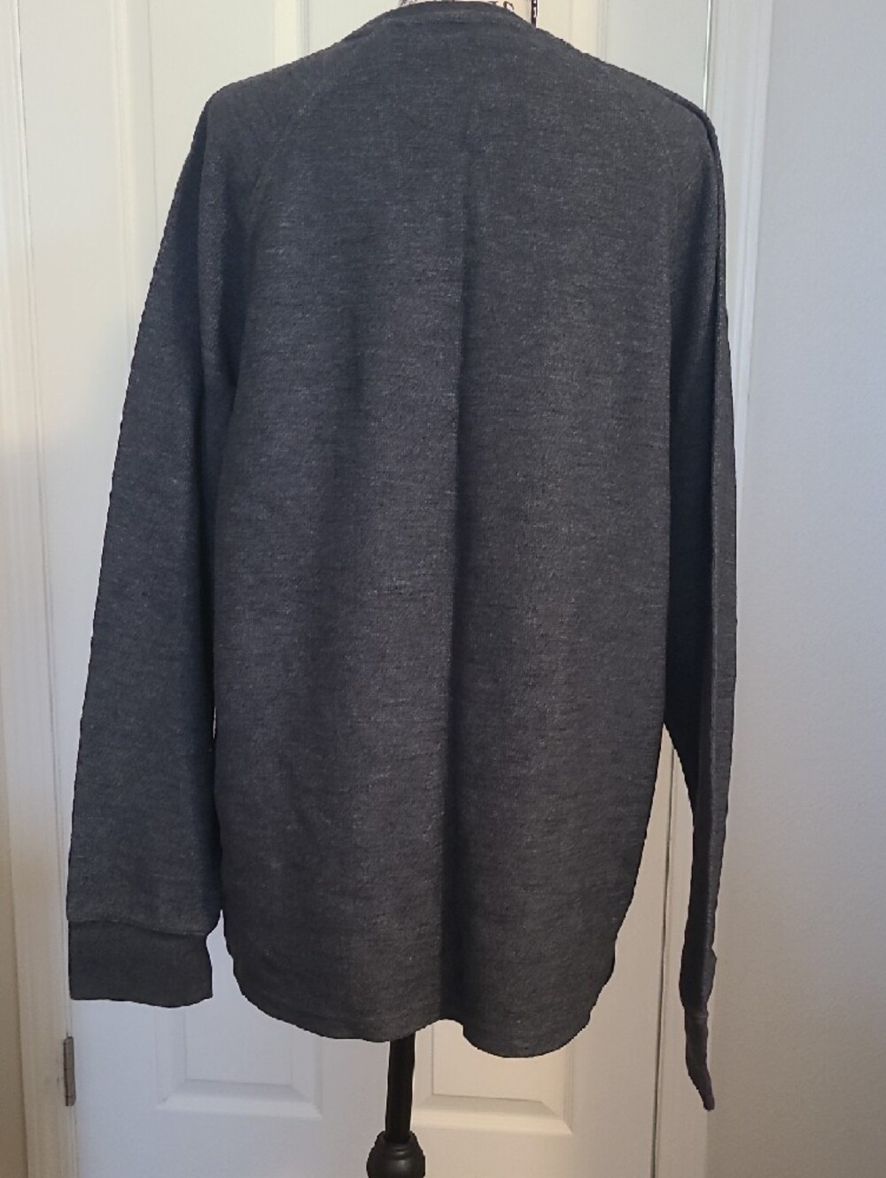 Goodfellow & Co Charcoal Long-Sleeve Crewneck Shirt - Picture 2 of 3